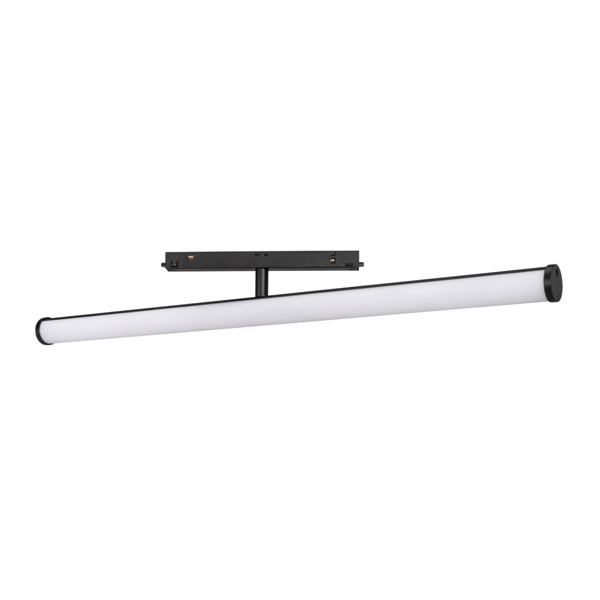 Диодный трековый магнитный светильник Arlight MAG-ORIENT-TUBE-TURN-L900-30W Warm3000 (BK, 180 deg, 48V) арт.036479