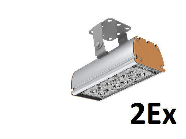 Диодный линзованный светильник взрывозащищенный SVT-Str-MPRO-27W-Ex-MONO