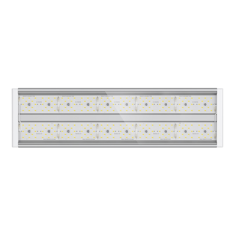 Прожектор LED (вторичная оптика / узкоугольная КСС) WOLTA PRO АВРОРА ДО01-100-402-5К К30 100Вт 5000K IP65 Прозрачный 14000лм 592x167x140мм (4260693447063)