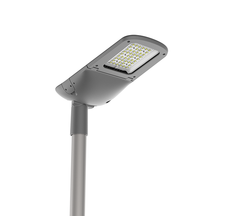 LED светильник Varton Tornado Crosswalk 50 Вт консольный RAL7045 серый ди ммируемый по Dali