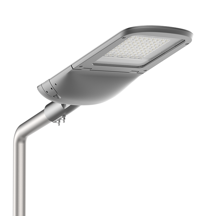 LED светильник Varton Tornado Parking 100 Вт консольный 2700К RAL7045 серый