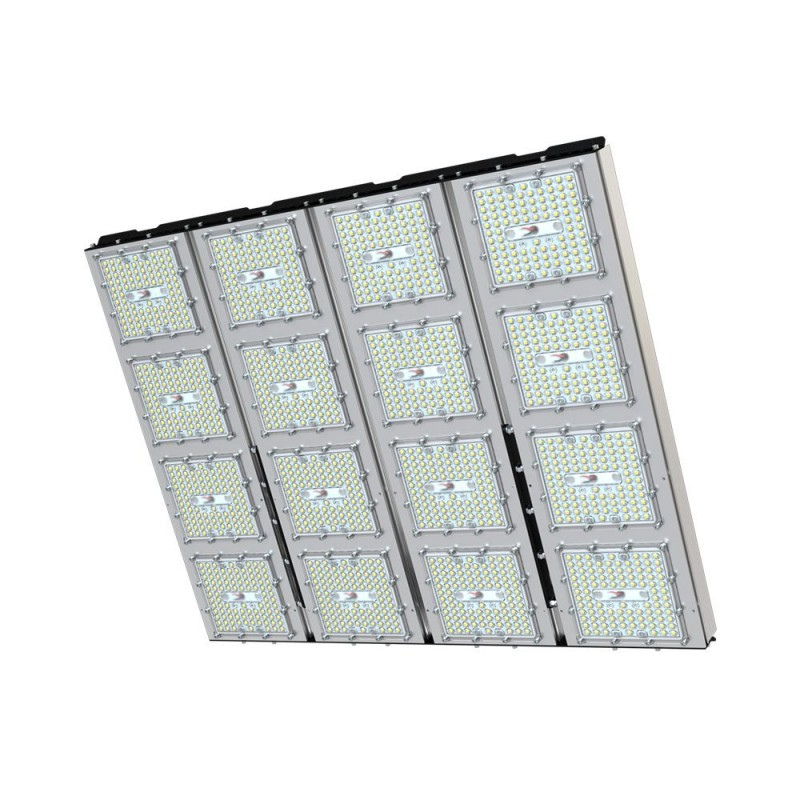 LED прожектор с вторичной оптикой мощный PromLED Плазма 1250 S 5000К 155×70° КСС Ш