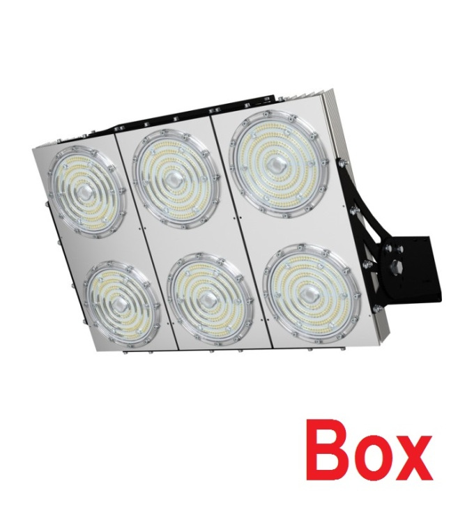 LED прожектор ПромЛед Плазма 600 D Box 120° / 90° / 60°