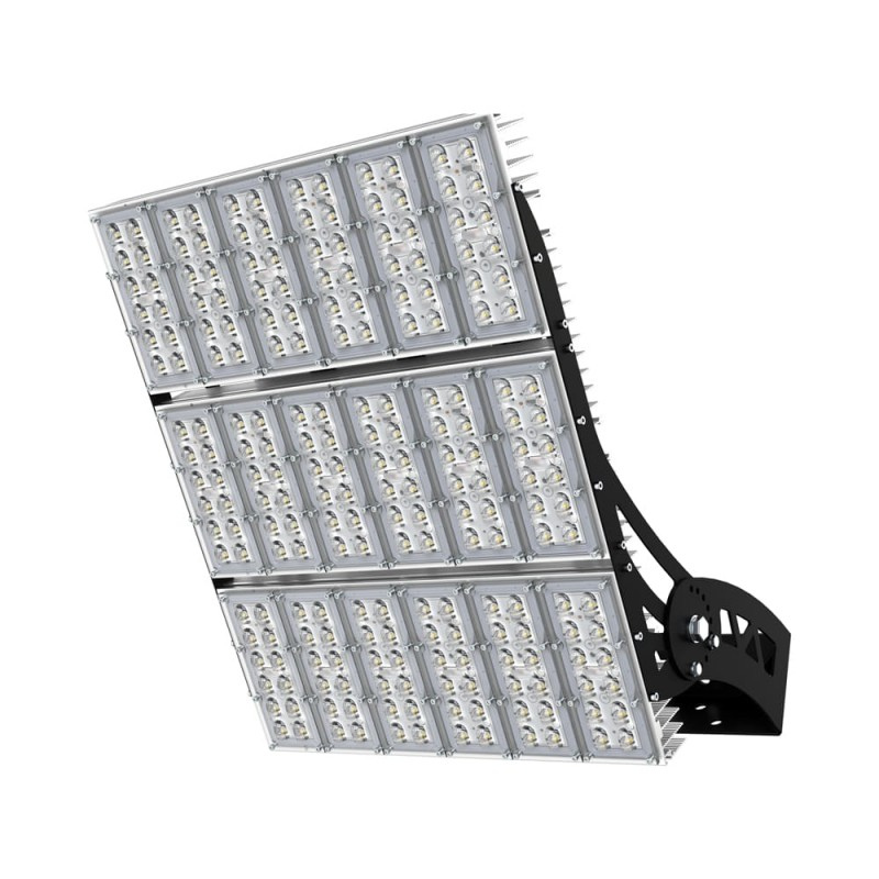 Мощный LED прожектор с оптикой кососвет PROMLED Плазма 750 S 130×30°