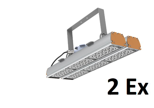 Светодиодный светильник взрывозащищенный 158вт SVT-Str-MPRO-79W-Ex-DUO