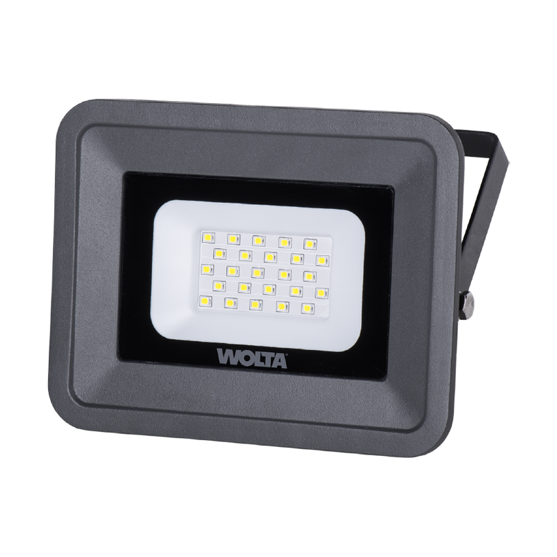 Светодиодный прожектор WOLTA WFL-30W/06 30Вт 5700К IP65 2700лм серый арт.4260375485116