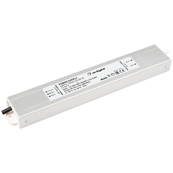 Блок питания Arlight ARPV-24060-SLIM-B 24V 2.5A 60W арт.022193